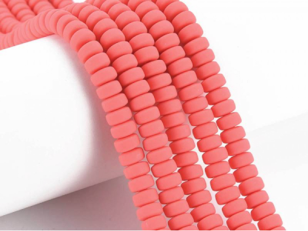 Acheter Boite de perles heishi épaisses 6 mm - Saumon foncé - 3,49 € en ligne sur La Petite Epicerie - Loisirs créatifs