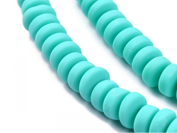 Acheter Boite de perles heishi épaisses 6 mm - Turquoise foncé - 3,49 € en ligne sur La Petite Epicerie - Loisirs créatifs