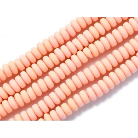 Acheter Boite de perles heishi épaisses 6 mm - Pêche foncé - 3,49 € en ligne sur La Petite Epicerie - Loisirs créatifs