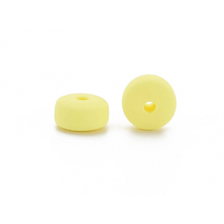 Acheter Boite de perles heishi épaisses 6 mm - Jaune clair - 3,49 € en ligne sur La Petite Epicerie - Loisirs créatifs