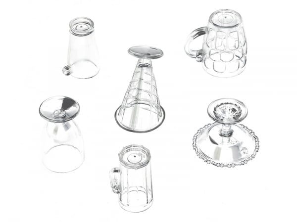 Acheter Lot de 6 tasses différentes miniatures en plastique - 1,59 € en ligne sur La Petite Epicerie - Loisirs créatifs