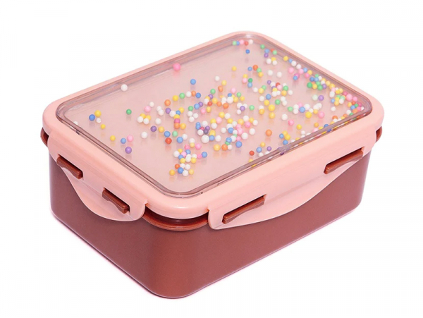 Acheter Lunch box rose et billes multicolores - 16,19 € en ligne sur La Petite Epicerie - Loisirs créatifs