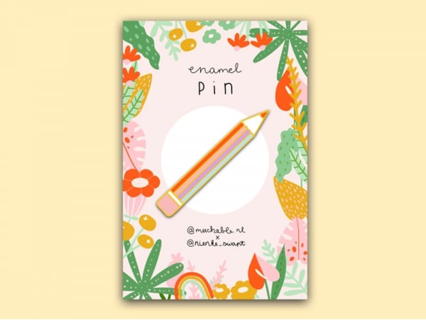Acheter Pin's en émail crayon - 10,19 € en ligne sur La Petite Epicerie - Loisirs créatifs