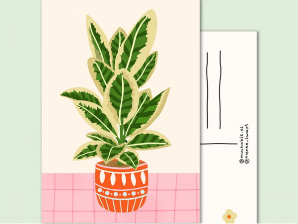 Acheter Carte postale plante - 1,99 € en ligne sur La Petite Epicerie - Loisirs créatifs