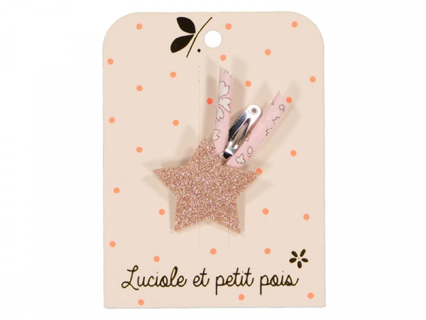 Acheter Barrette étoile filante - Glitter rose - 4,99 € en ligne sur La Petite Epicerie - Loisirs créatifs