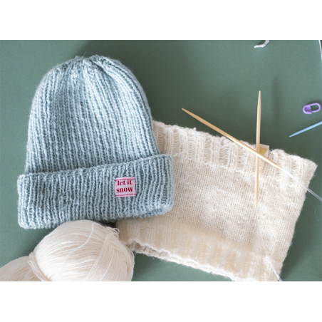 Acheter Kit MKMI - Mon bonnet et snood à tricoter - 22,99 € en ligne sur La Petite Epicerie - Loisirs créatifs