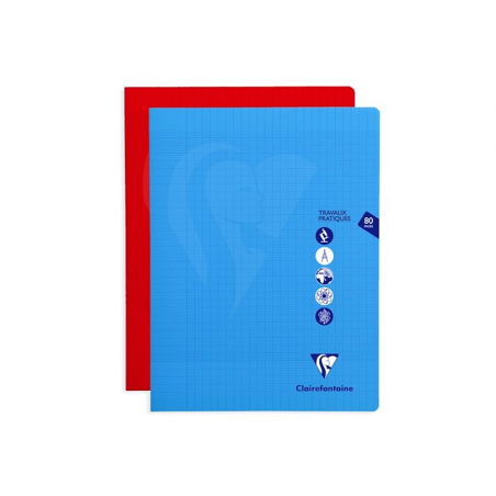 Acheter Cahier travaux pratiques Mimesys - 90g/m2 - Bleu ou rouge - 3,99 € en ligne sur La Petite Epicerie - Loisirs créatifs