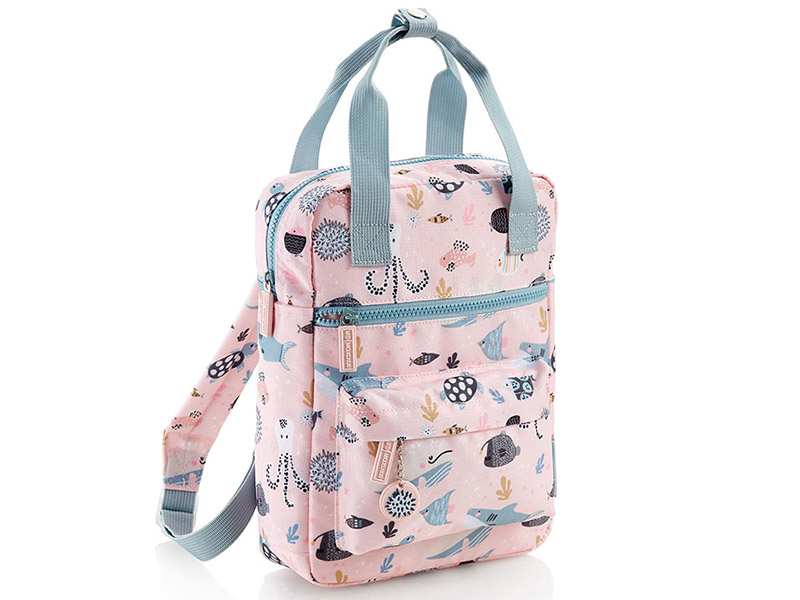Acheter Mini sac à dos / cartable - motif océan - poissons - 22,99 € en ligne sur La Petite Epicerie - Loisirs créatifs