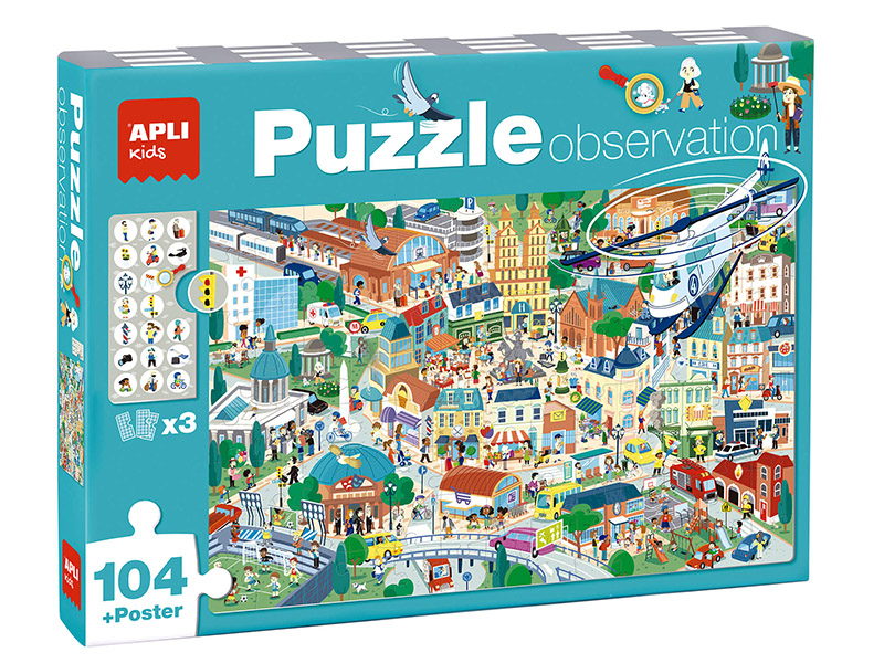 Puzzle Observation Espace + Livret - 200 pièces pour l'anniversaire de  votre enfant - Annikids