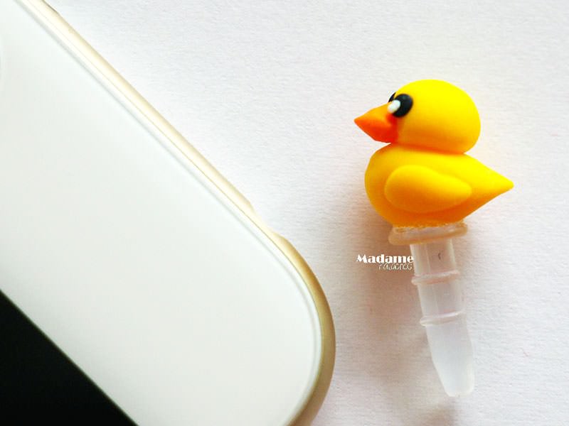 Le plug petit canard en Fimo