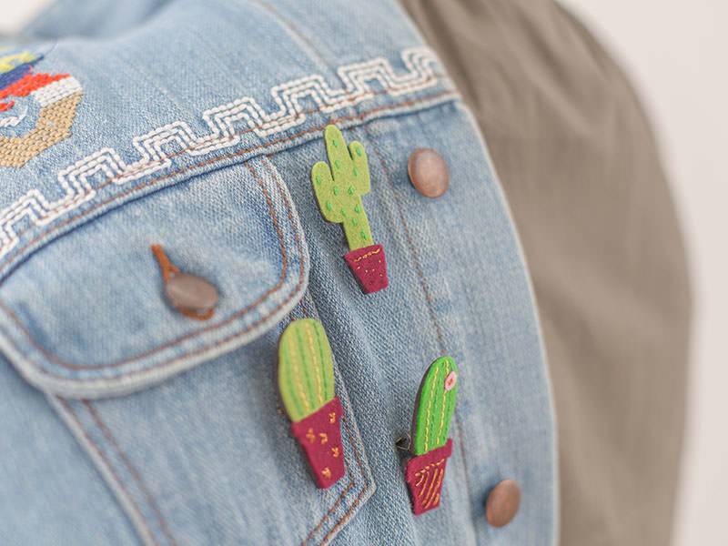 Les broches cactus