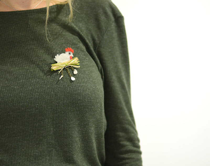 La broche poule cocotte