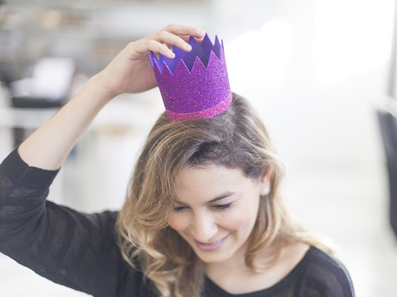 Mes couronnes pailletées