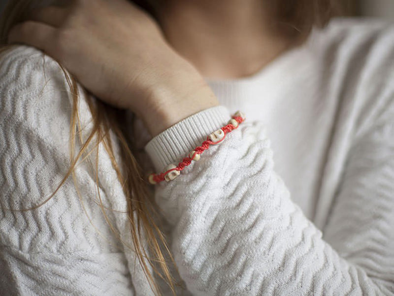 Le bracelet tressé mexicain