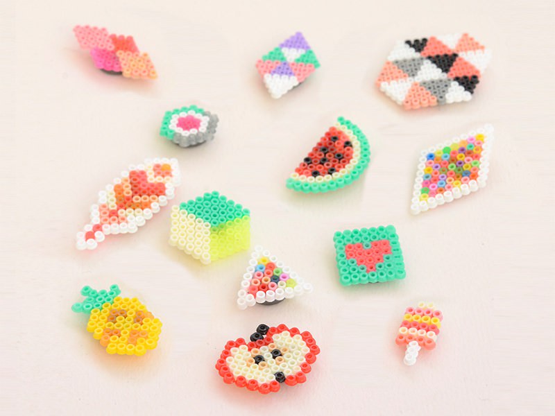 Les aimants en perles Hama mini