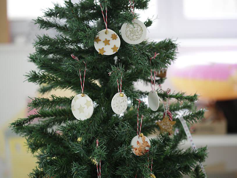 Les décorations de Noël en Fimo