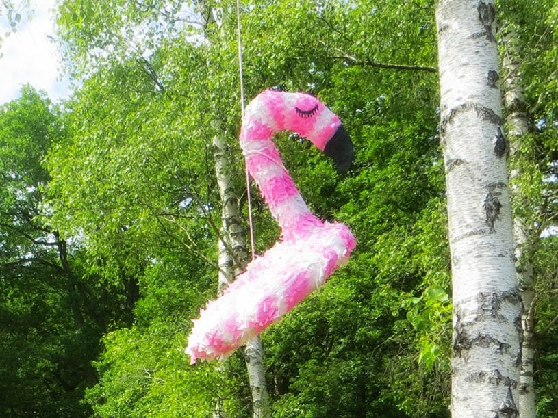 La Piñata "Flamant rose"