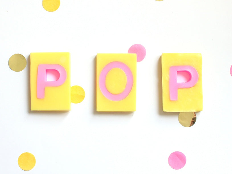Les savons POP Vanille-coco