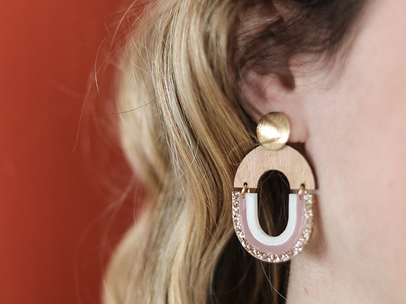 Les boucles d'oreilles "Amoureuse"