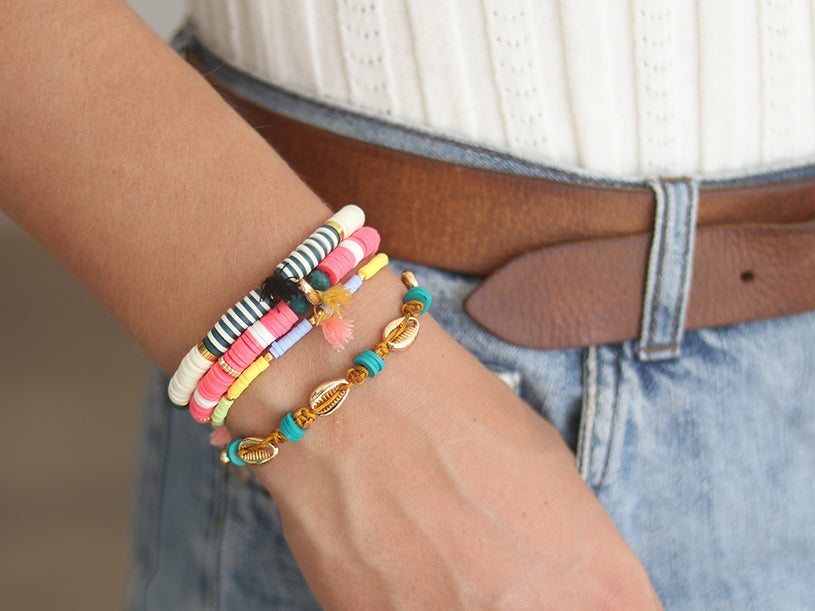 Le bracelet en macramé