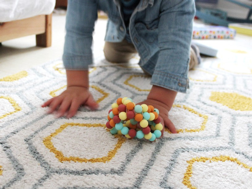 La balle hochet en perles silicone