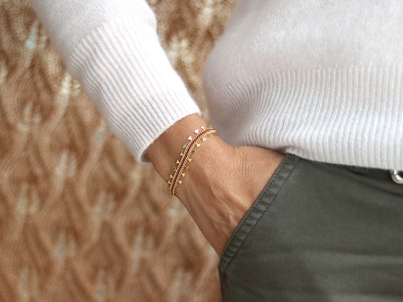 Le bracelet tissé