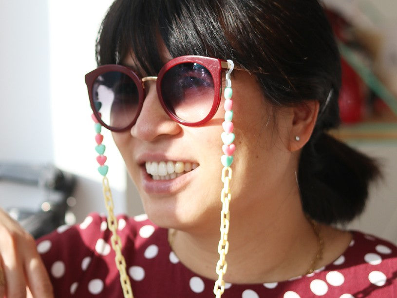 Le cordon à lunettes pop