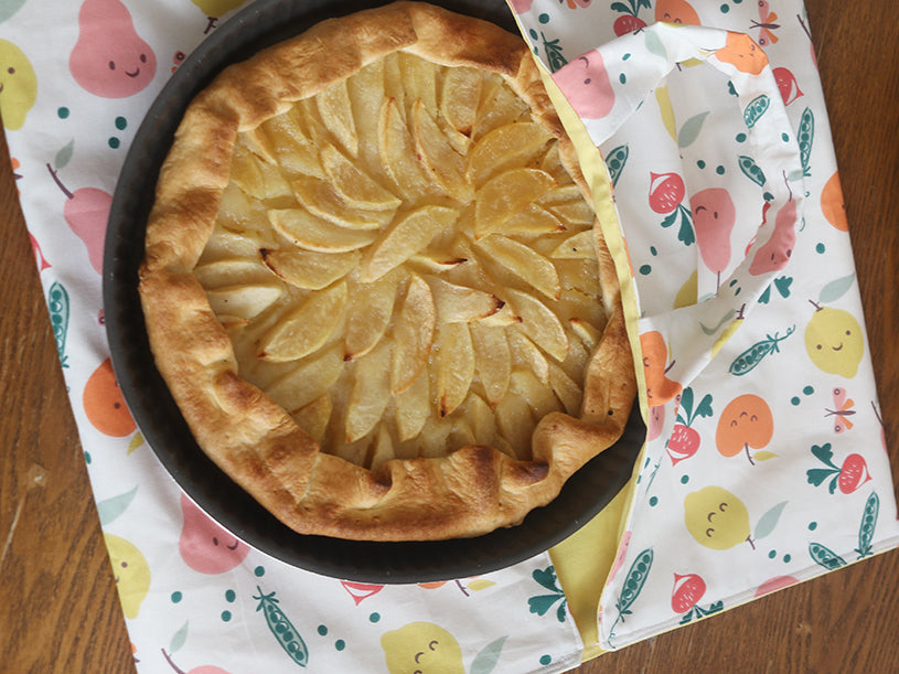 Le porte-tarte en tissu