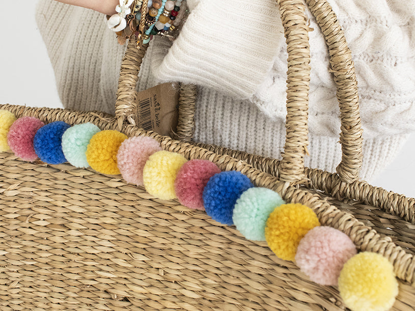 Le panier à pompons