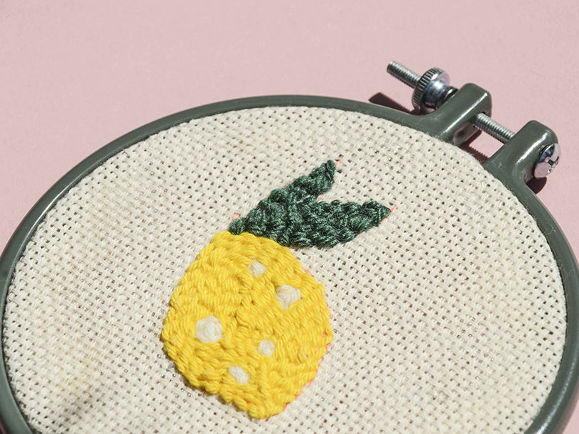 Le punch needle citron