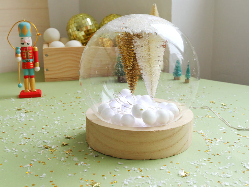 Ma décoration de table : Noël à l'envers