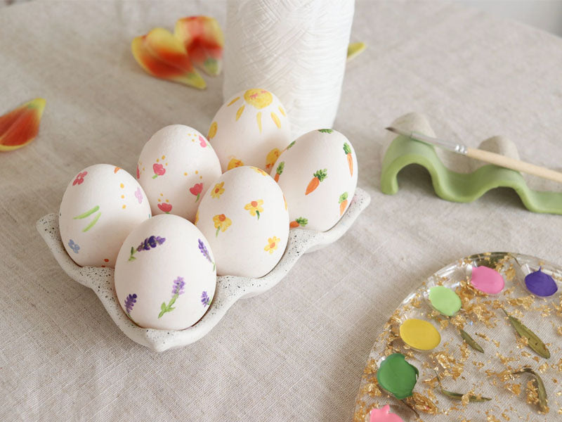 Les décorations des oeufs pour Pâques