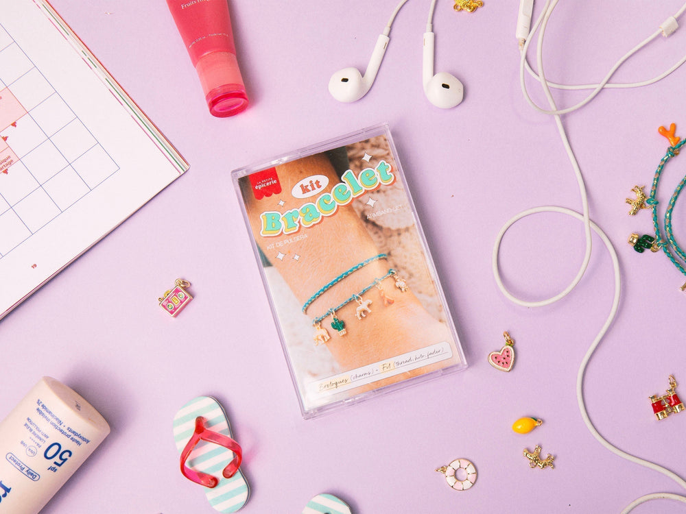 🎵 Tuto Kit Bijoux Cassette : Réalisez votre bracelet à breloques tendance et coloré !