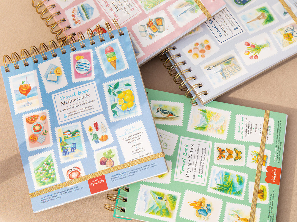 Tuto aquarelle - Comment utiliser votre Travel Book ? 🎨