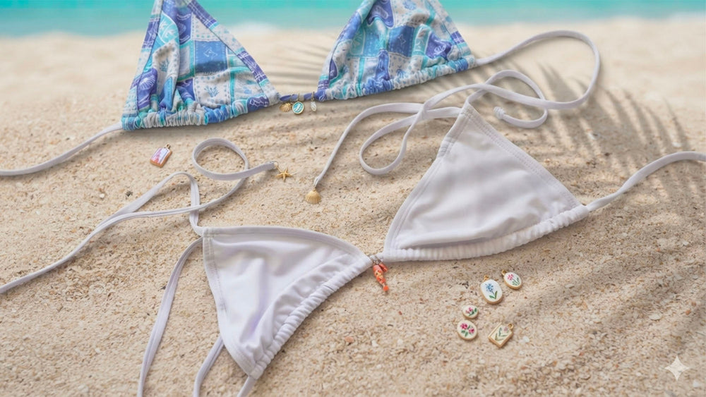 Tuto : Customiser son maillot de bain avec des perles