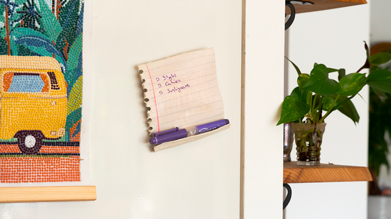 Tutoriel : Créer une To do List aimanté en argile