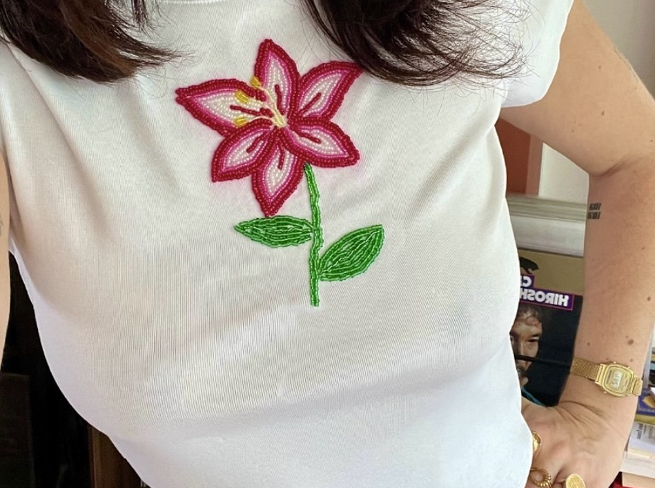Tuto Créatif : Créer un T-shirt en perles brodées pour l'été !