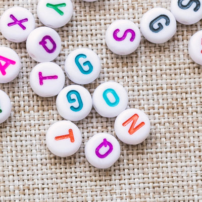Boutique Perles alphabet, lettres et symboles en ligne