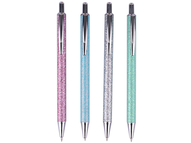 Achat Stylo roller pailleté - coloris aléatoire - couleur bleue