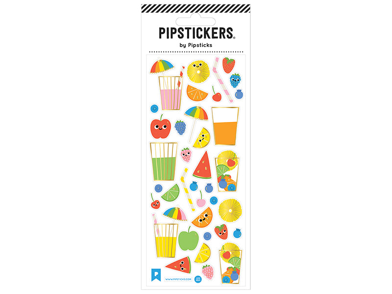 Achat Stickers Heureux comme un cocktail fruité - Pipsticks