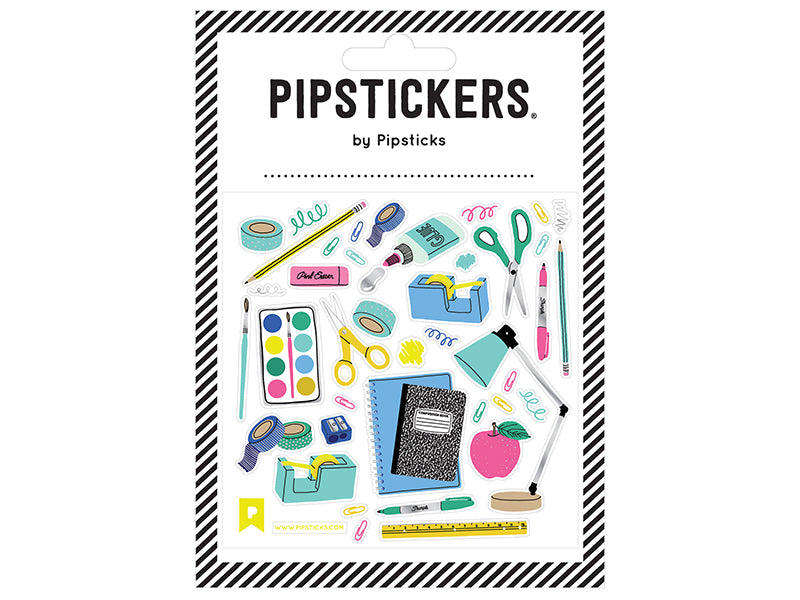 Achat Stickers Fournitures scolaires "back to school" - Pipsticks