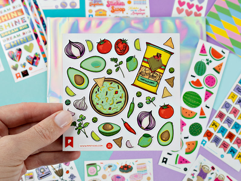 Achat Stickers Pastèques - Une tranche d'été - Pipsticks