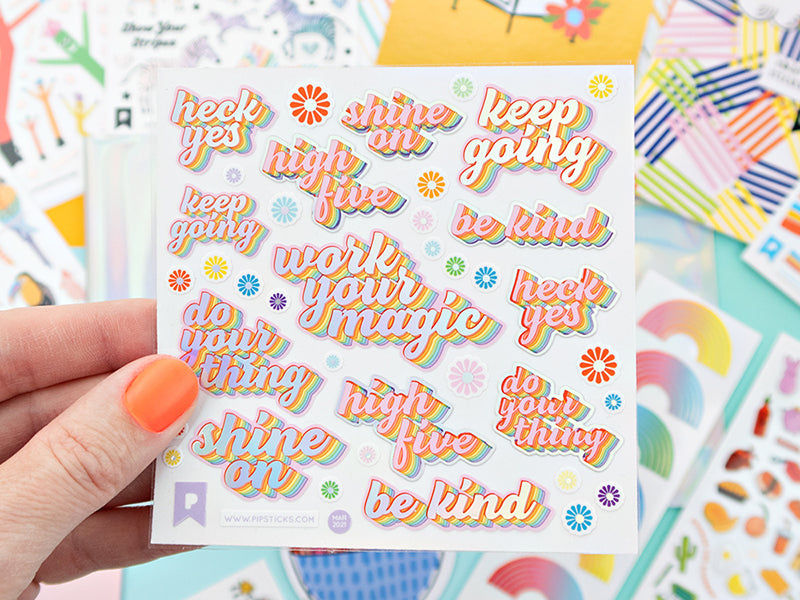 achat Stickers Licornes uniques - Pipsticks