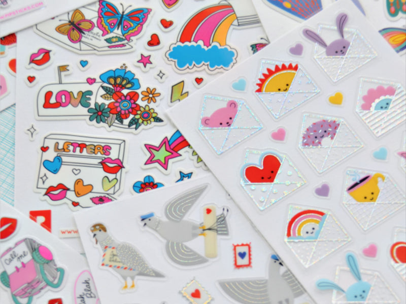 Achat Stickers Fournitures scolaires "back to school" - Pipsticks