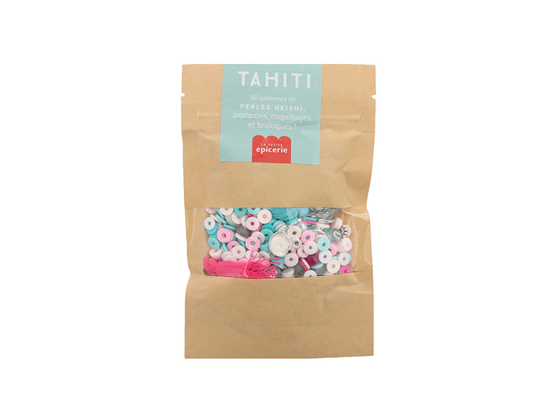 Achat Mélange de perles heishi et de breloques - Tahiti