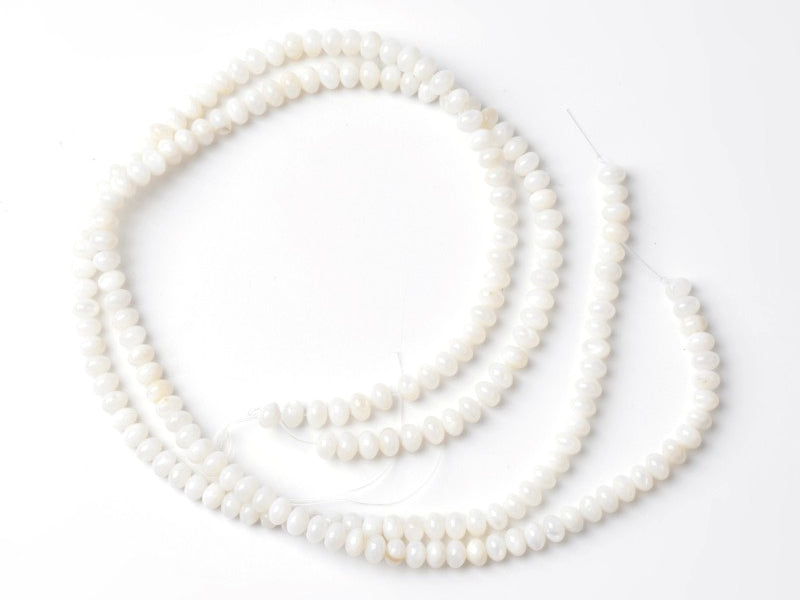 Achat Lot de 20 perles rondelles coquillage naturel - Dentelle