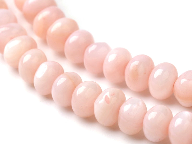 Achat Lot de 20 perles rondelles coquillage naturel - Corail