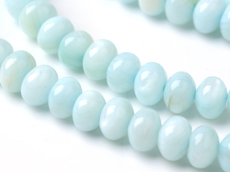 Achat Lot de 20 perles rondelles coquillage naturel - Aqua