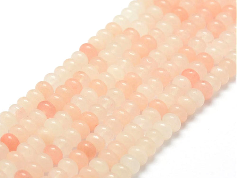 Achat Lot de 20 perles rondelles - Aventurine rose