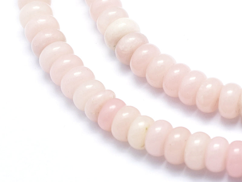 Achat Lot de 20 perles rondelles - Opale rose